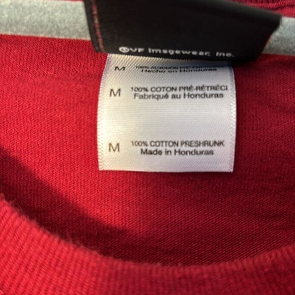 Harley-Davidson EUC red Petersons key west short sleeve tee size medium - Picture 4 of 6